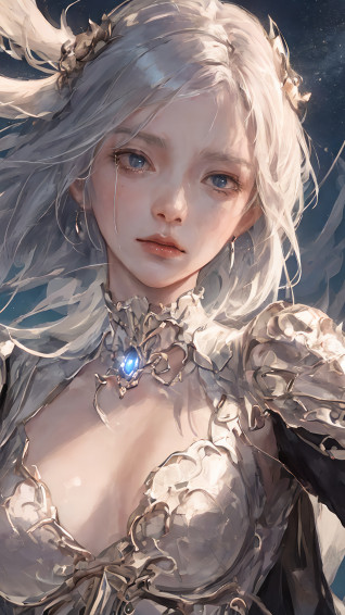 Angel Fantasy Anime Girl Art 4k Wallpaper iPhone HD Phone 6111k