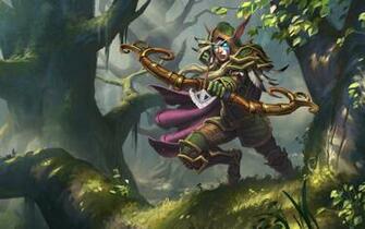 Hearthstone Alleria Windrunner Night Elf Ranger Archer