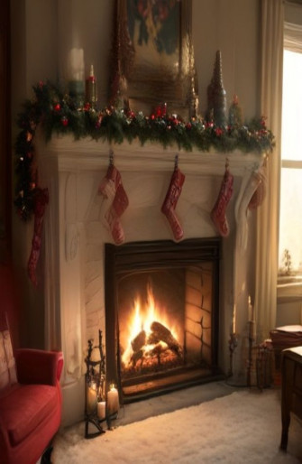 Old Fashioned Christmas Wallpaper