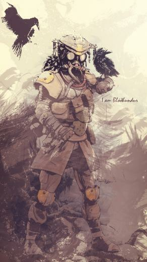 Bloodhound Mobile Wallpaper Apexlegends