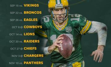 Green Bay Packers Schedule Able Wallpaper