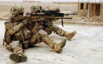 Soldiers Army Weapons Sniper Suppressor Sr M14 Wallpaper