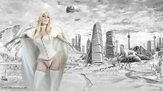 Emma Frost Music Fitness And Motivational Wallpaper