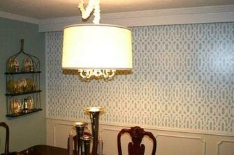 Wall Stenciling Around Chair Rails Stencil Stories