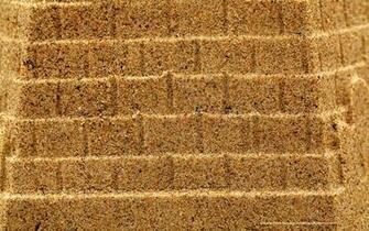 Golden Sand Castle Beach Background Wallpaper Pixels