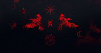 Viking Warriors Ready For Battle Wallpaper