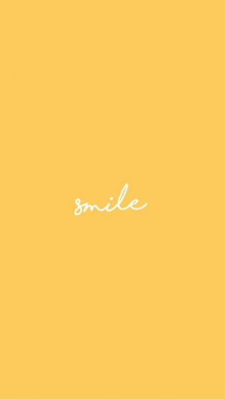 Cute Yellow Aesthetic iPhone Wallpaper