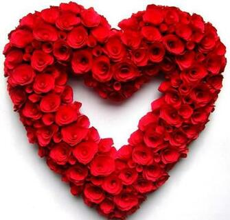Red Rose Heart Wallpaper