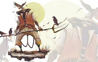 Wallpaper The Sun Pen Earth Skull Hat Crows Sake