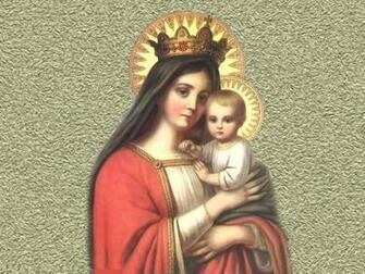 Jesus Christ And Mother Mary Wallpaper