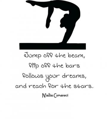 Cute Gymnast Wallpaper Top Background