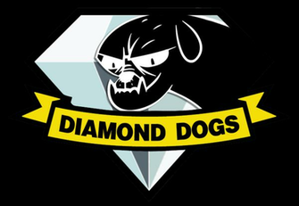 Diamond Dogs Badge My Little Pony X Metal Gear By Sequity On
