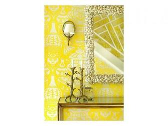 Chinoiserie Wallcoverings Inside Stores