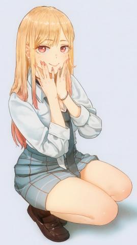Marin My Dress Up Darling Wallpaper iPhone Phone 4k 21g