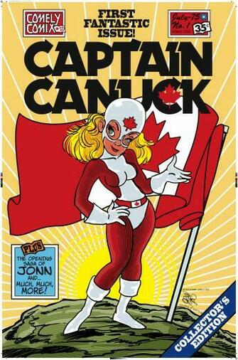 Captain Canuck George P Gatsis By Tbdeinc