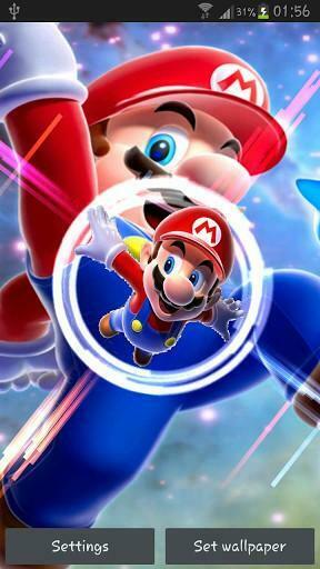 Super Mario Live Wallpaper Lovers