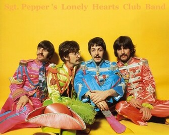 The Beatles Wallpaper Sgt Pepper