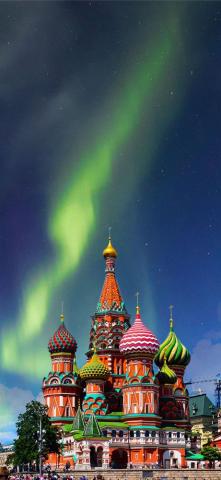 Red Square iPhone Wallpaper