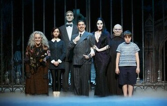 The Addams Family On Stage HD Wallpaper