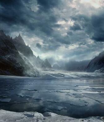 Arctic Tundra By Emerald Depths
