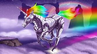Robot Unicornio Wallpaper Gratis Imagenes Paisajes