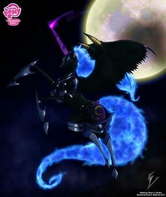 Mlp Nightmare Moon Wallpaper Fim By