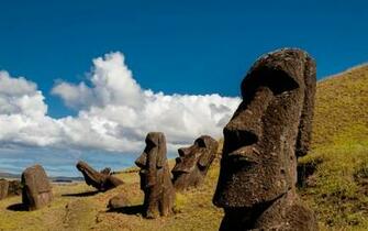 Easter Island Statues HD Wallpaper For Desktop Amp Mobile
