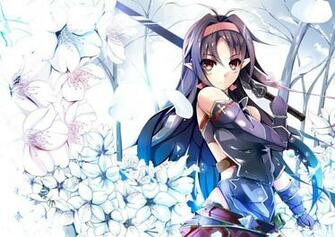 Sword Art Online Konno Yuuki Wallpaper Tsundora