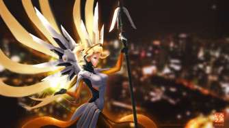 Overwatch Mercy Wallpaper