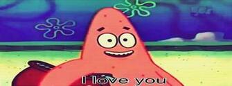 Sponge Bob Love Patrick Star Funny Fun
