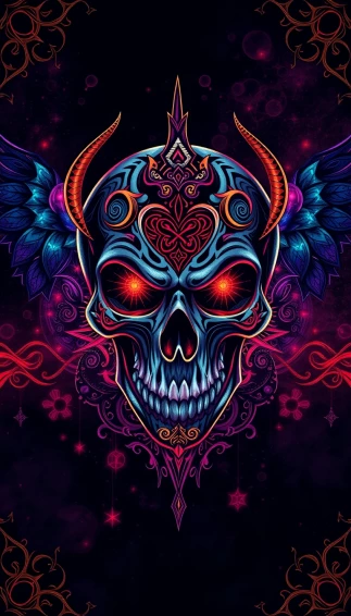 Skull Wallpaper For Mobile