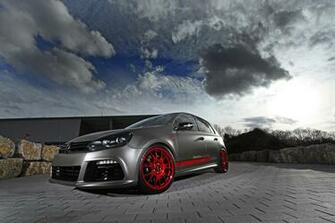 Schwabenfolia Volkswagen Golf Vi R Tuning W Wallpaper