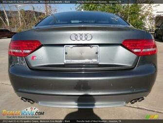 Audi S5 Fsi Quattro Coupe Monsoon Grey Metallic Black Photo