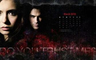 Damon And Elena Wallpaper The Vampire Diaries Tv Show