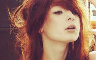 Beautiful Redhead Model Close Up Desktop Pc And Mac Wallpaper