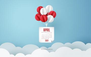 April Calendar Wallpaper Top