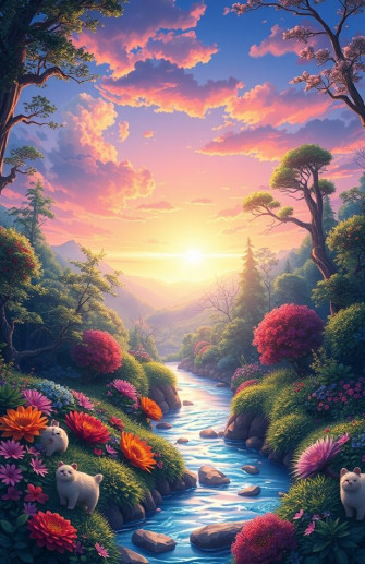 Anime Nature Wallpaper