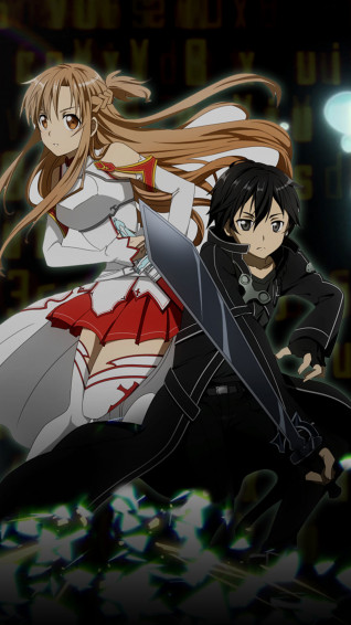 Sword Art Online iPhone Wallpaper