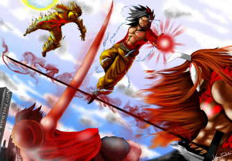 Anime Crossover HD Wallpaper