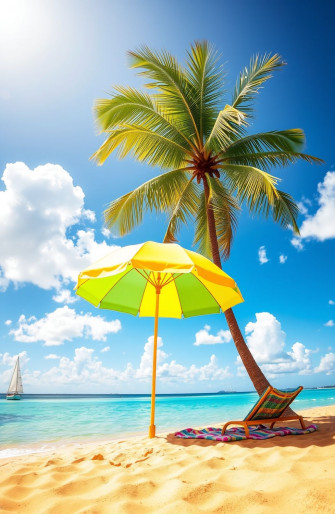 Sunny Beach Wallpaper