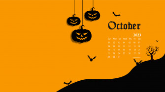 October Desktop Wallpaper Calendar Calendarlabs