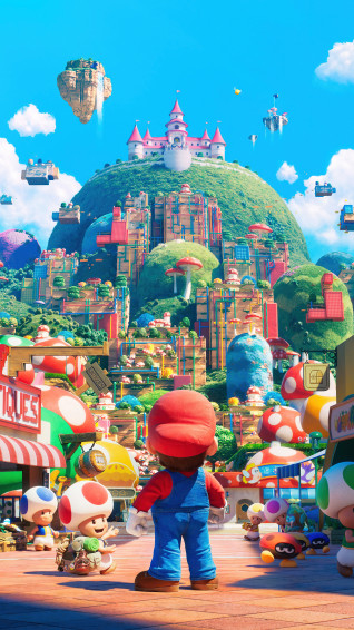 The Super Mario Bros Movie Poster 4k Wallpaper iPhone HD Phone 2531j
