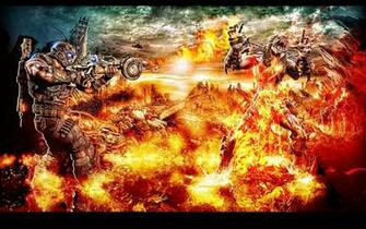 Gamer S Watch A Badass Gears Of War Desktop Wallpaper