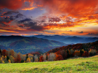 Majestic Light Autumn Wallpaper Inkbluesky