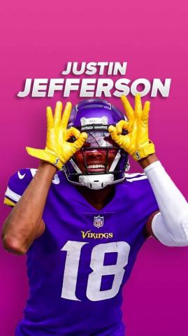 Justin Jefferson Background Wallpaper Discover More iPhone