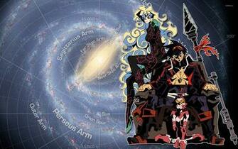 Nia And Kittan Gurren Lagann Wallpaper Anime