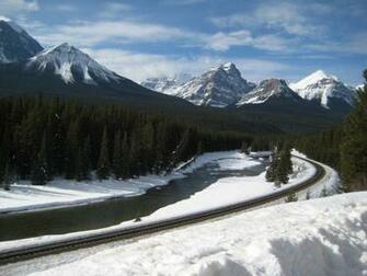 Rocky Mountains Canada Desktop Pc And Mac Wallpaper