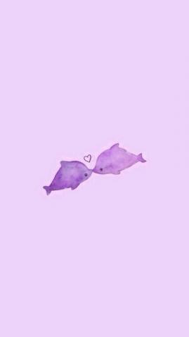 Cute Purple Wallpaper On