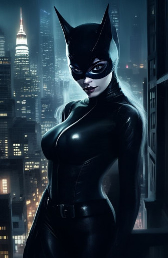 Anne Hathaway Catwoman Wallpaper