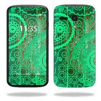 Decal For Motorola Moto G Wrap Cover Sticker Skins Vintage Paisley